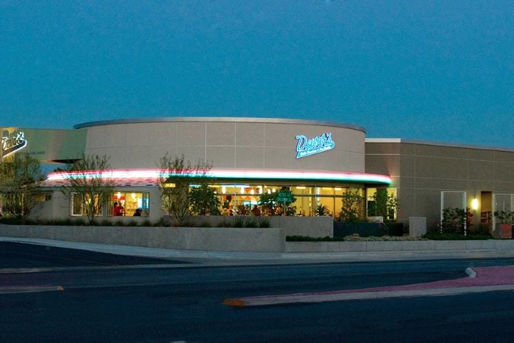 The Dewar's ice cream parlor building